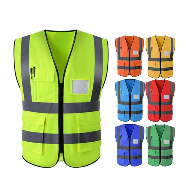 Reflective Vest Safety Workwear