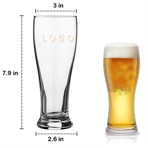 14oz Clear Frozen Pint Beer Glass - Brilliant Promos - Be Brilliant!