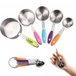 5Pcs/set Measuring Spoon Creative Baking Cooking Tools Silicone