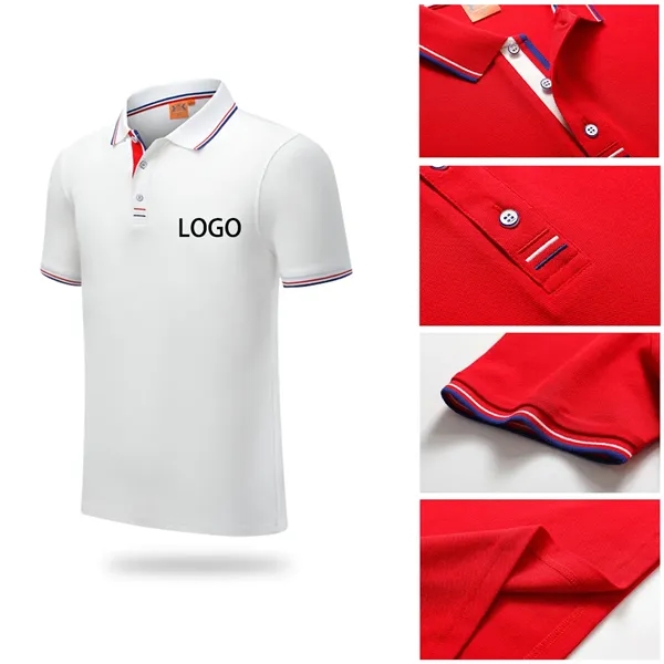 Unisex Cotton Short Sleeve Polo Shirts