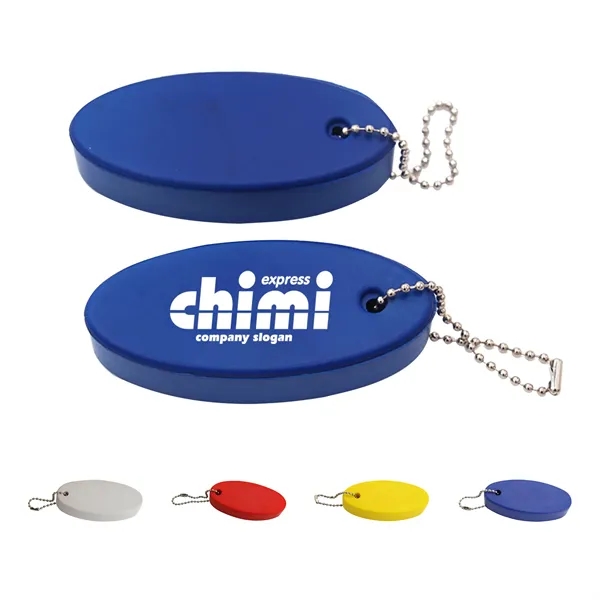 Customized Oval Floater Key Tag