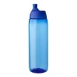 Custom Water Bottles - 28 oz. Translucent Travel Bike Bottle with Flip Top Lid-Blank - Qty: 12
