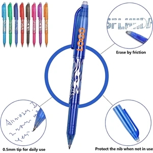 0.5Mm Erasable Gel Pens - Brilliant Promos - Be Brilliant!