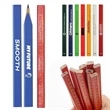 Full Color Octagonal Calibration Carpenter Pencil - Brilliant