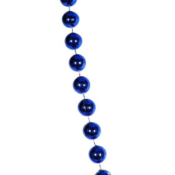 Blue 33" 12mm Bead Necklaces - Image 2