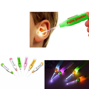 LED Flashlight Curette Earpick Ear Wax Pick Remover Tool