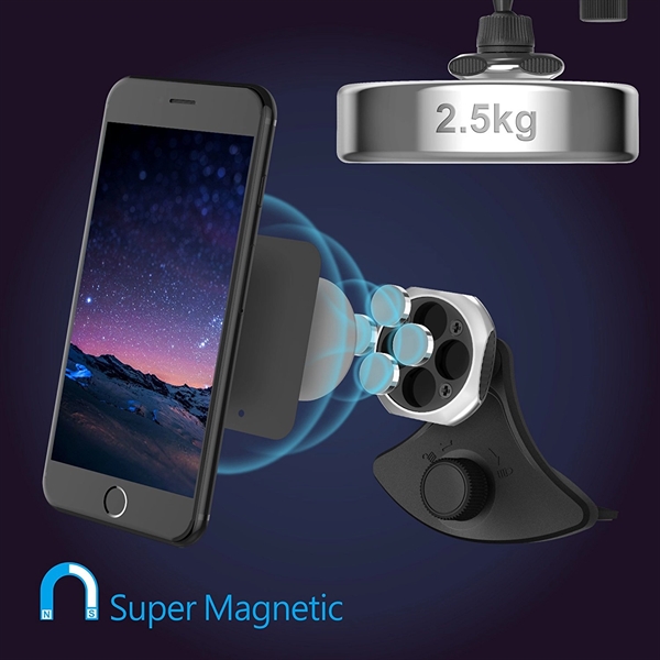 Magnetic Car Mount Phone Holder - Image 3