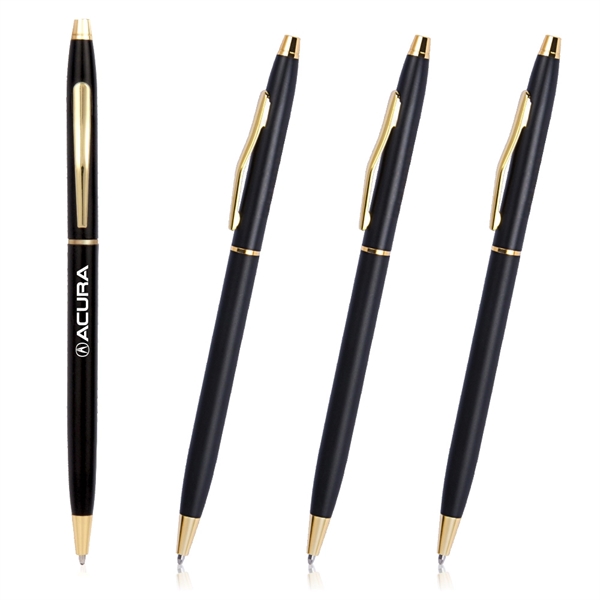 Compact Metal Series Ballpoint Pen, Advertising Pen - Image 3