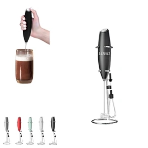 Milk Frother Wand Drink Mixer - Brilliant Promos - Be Brilliant!