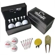 Executive Rosewood Box Golf Set  Customized Indoor Putting Game Sets