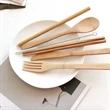 Bamboo Utensils Reusable Cutlery Travel Set Eco-friendly Outdoor Portable  Utensils Bamboo Spoon, Fork, Knife, Brush, Chopsticks 