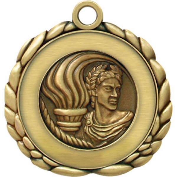 2 1/2" Quali-Craft Victory Medallion - Image 1