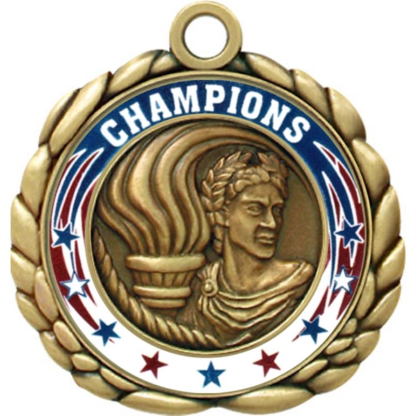 2 1/2" Quali-Craft Victory Medallion - Image 6