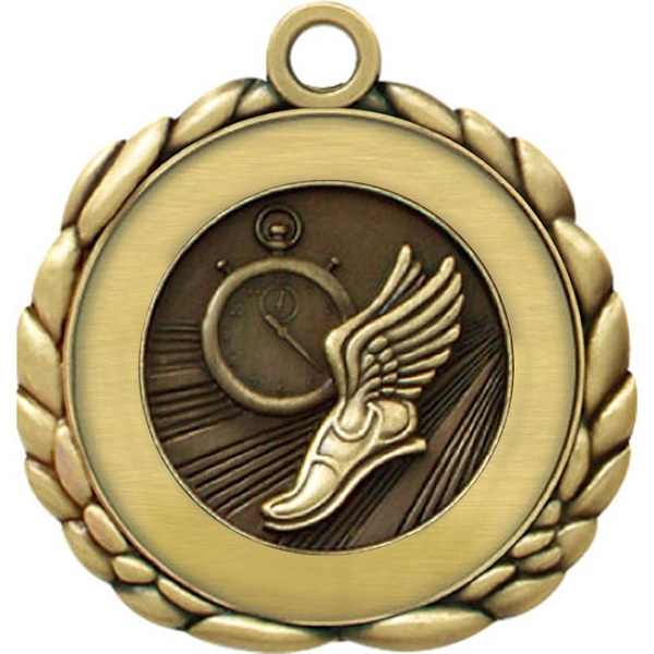 2 1/2" Quali-Craft Track Medallion - Image 1