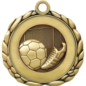 2 1/2" Quali-Craft Soccer Medallion