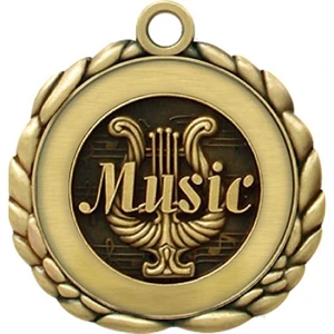 2 1/2" Quali-Craft Music Medallion