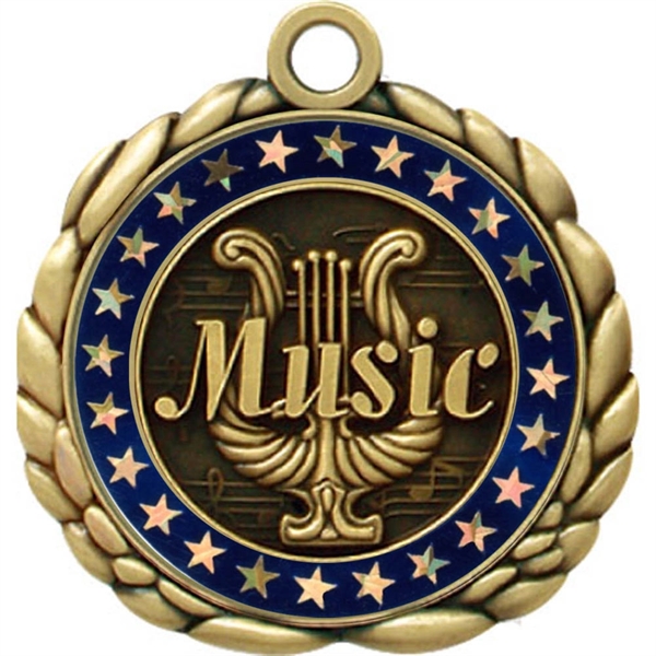 2 1/2" Quali-Craft Music Medallion - Image 7