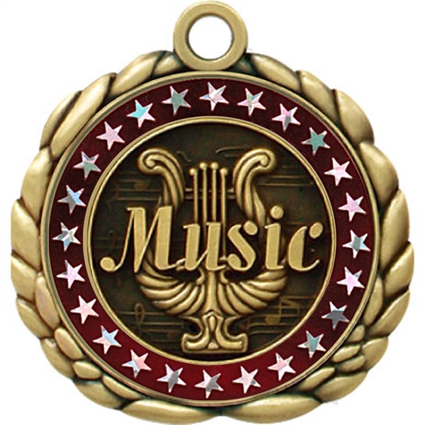 2 1/2" Quali-Craft Music Medallion - Image 8