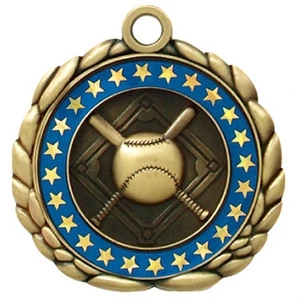 2 1/2" Quali-Craft Baseball Medallion