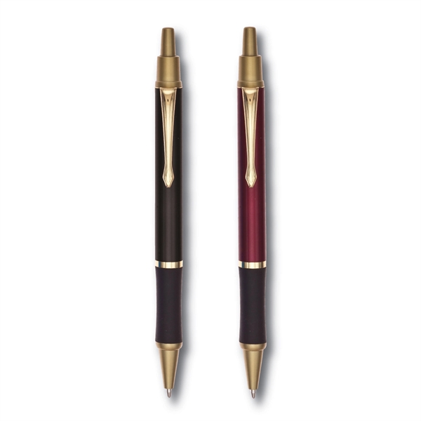 Sleeker Gold Plastic Pen - Image 1