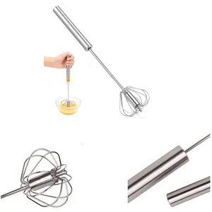 Stainless Steel Push Whisk Manual Egg Beater - Brilliant Promos - Be  Brilliant!
