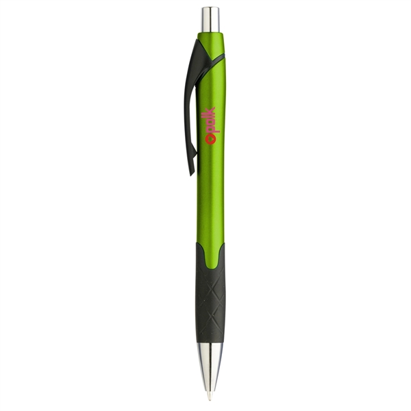 Plastic Ballpoint Click Action Pen - Image 5