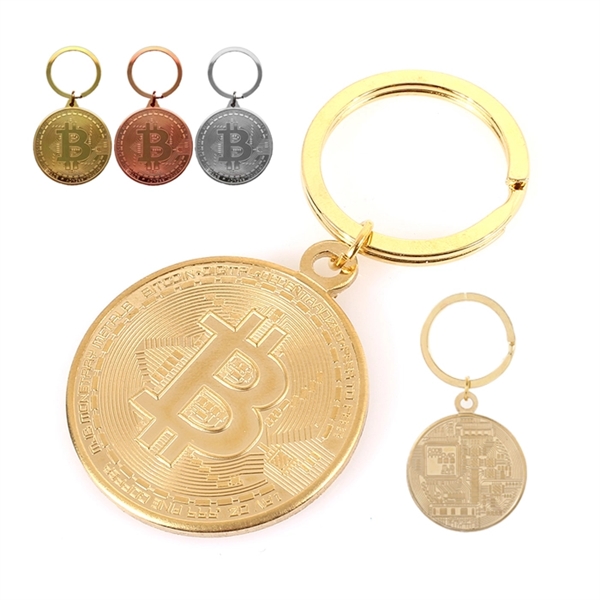 Souvenir Bitcoin Keychain - Image 1
