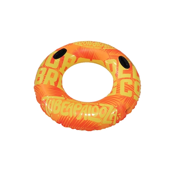 40inch Dia Inflatable Swim Ring Adult Tube with Handle