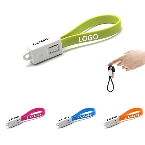 Keychain Cable for Apple and Android - Image 1