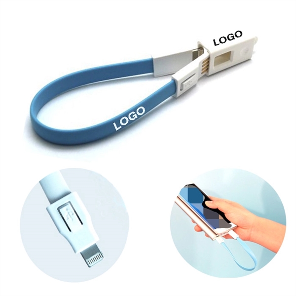 Keychain Cable for Apple and Android - Image 2
