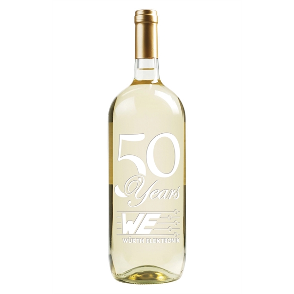 Etched CA Chardonnay White Wine 1.5L - Image 3
