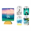 Sublimated Collapsible Can Cooler