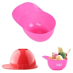 Mini Baseball Helmet Ice Cream Bowls