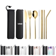 Travel Utensils with Case 4 Sets Reusable Utensils Set with Case Portable  Cutlery Set Knives Fork and Spoon Set for Lunch Box Accessories Camping Utensil  Set Flatware Sets for Outdoor