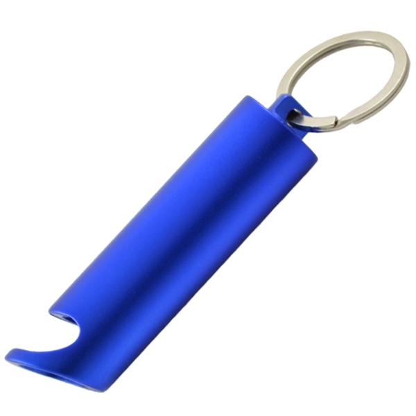 Aluminum Bottle Opener Flashlight Keychain - Image 4