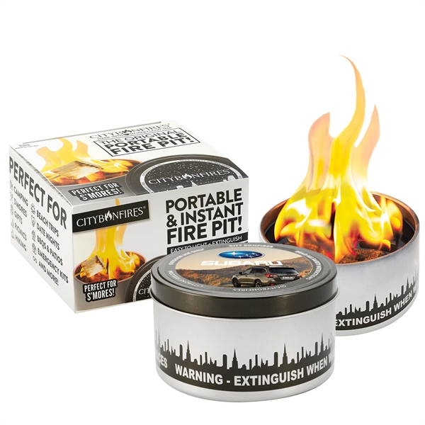 Portable City Bonfire® with Label