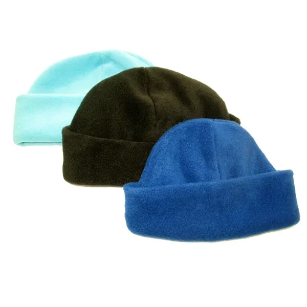 Canadian Made Deluxe Foldover Micro Fleece Toques/Hats