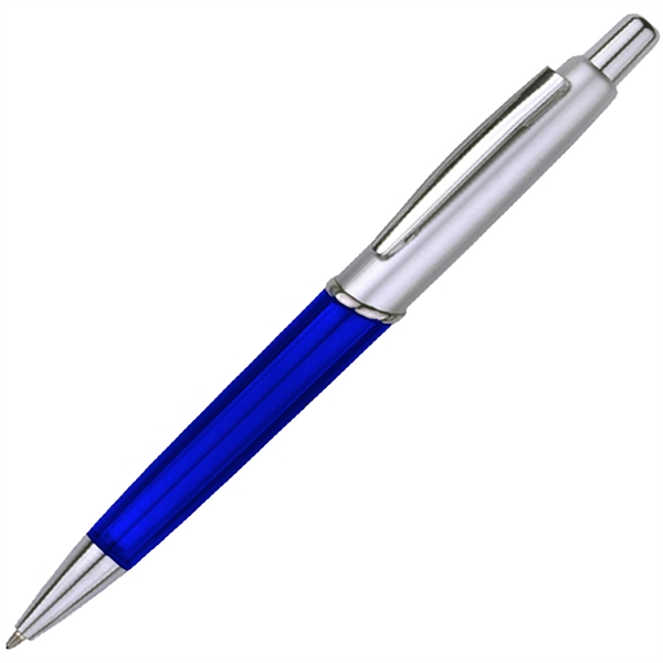 Blue Ink Pen w/ Translucent Barrel - Image 2