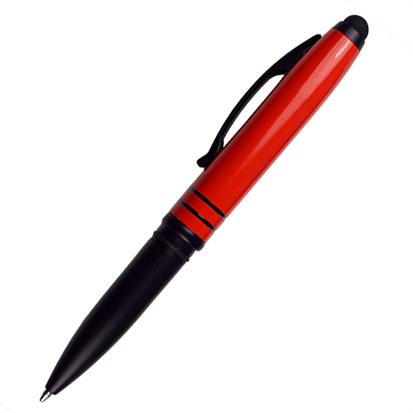 Metal Matte 3-In-1 Stylus, Flashlight and Ballpoint Pen - Image 4