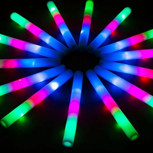 Colorful Flashing LED Foam Glow Sticks Supplies For Concert