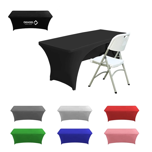 Custom Polyester Stretch Table Cover