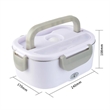 Portable Electric Food Warmer 3 Tier Heating Lunch Box Steamer