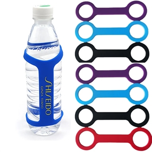 Silicone Water Bottle Carrier Grip - Brilliant Promos - Be Brilliant!