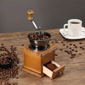 Mini Retro Manual Coffee Bean Grinder - Brilliant Promos - Be Brilliant!