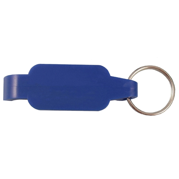 Solid Color Bottle Opener Key Ring - Image 3