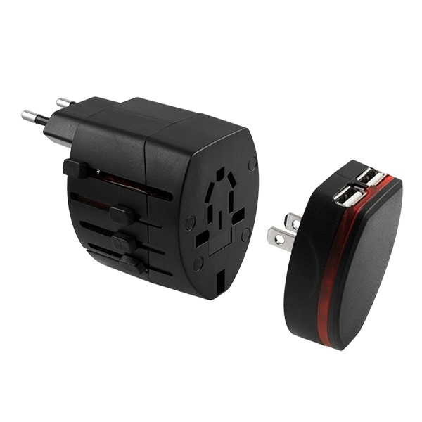 Froid Universal Travel Adapter with 2 USB Ports - Image 2