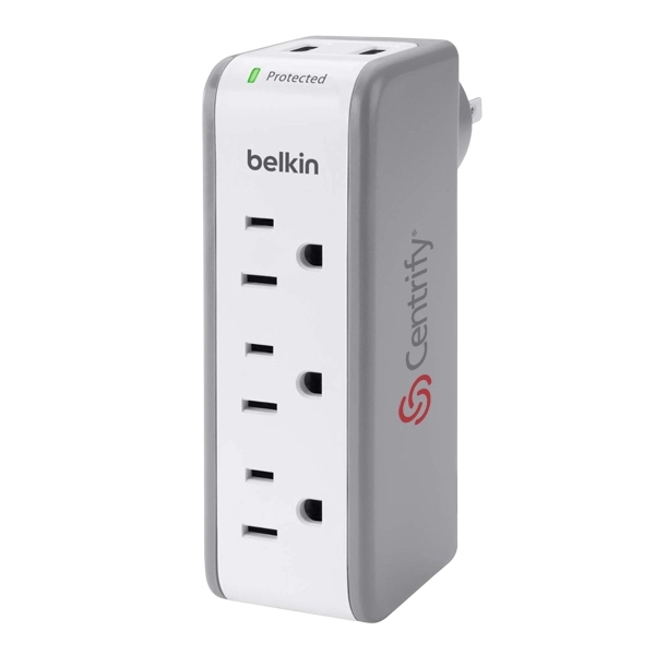 Belkin 3 Outlet Surge Protector with USB Ports (2.1A) - Image 7