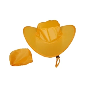 Foldable Cowboy Hat with Pouch