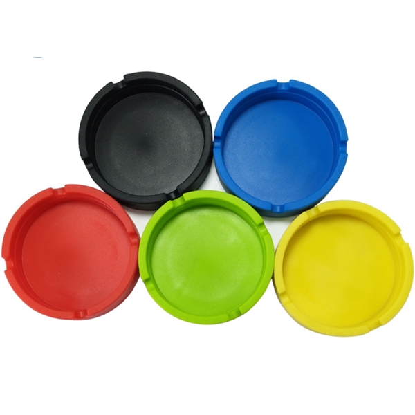 Round silicone ashtray,Soft Ashtray - Image 1