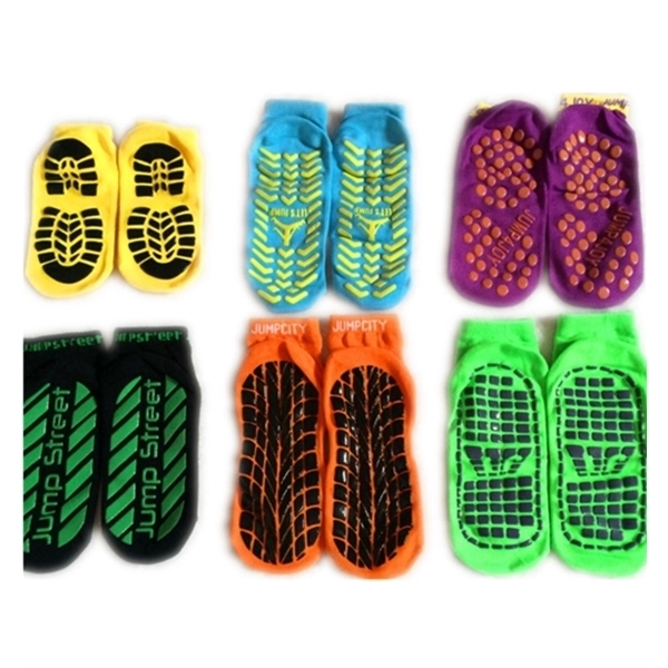 Trampoline Socks, Yoga Socks, Non-slip Socks - Image 1